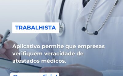 Novo App atestado médico